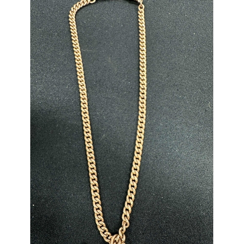 58 - Victorian 9ct Gold Albert Chain 39.4g