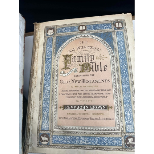 696 - 19th Century Illustrated Holy Bible