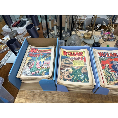 723 - Collection of Approx 200 Issues of 1970s The Wizard Comics