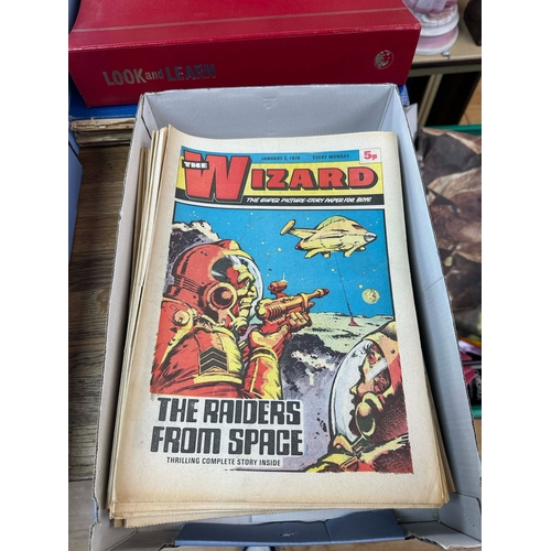 723 - Collection of Approx 200 Issues of 1970s The Wizard Comics