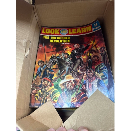 726 - Collection of Approx 90 Copies of 1970s Look and Learn Comics