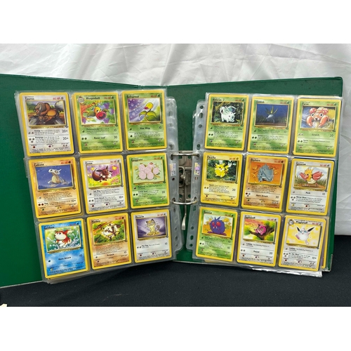 74 - An Album of Original Pokemon Cards-A Mixture of Edition 1 Cards, Shadowless Cards and Unlimited Edit... 