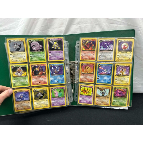 74 - An Album of Original Pokemon Cards-A Mixture of Edition 1 Cards, Shadowless Cards and Unlimited Edit... 