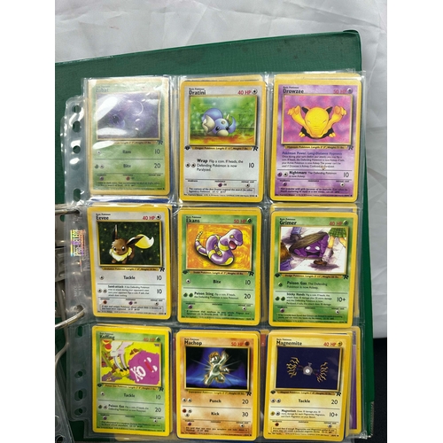 74 - An Album of Original Pokemon Cards-A Mixture of Edition 1 Cards, Shadowless Cards and Unlimited Edit... 