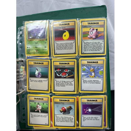 74 - An Album of Original Pokemon Cards-A Mixture of Edition 1 Cards, Shadowless Cards and Unlimited Edit... 