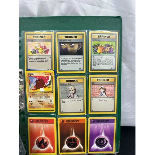 74 - An Album of Original Pokemon Cards-A Mixture of Edition 1 Cards, Shadowless Cards and Unlimited Edit... 