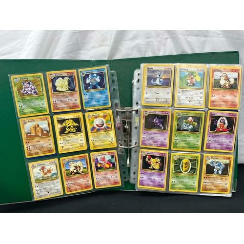 74 - An Album of Original Pokemon Cards-A Mixture of Edition 1 Cards, Shadowless Cards and Unlimited Edit... 