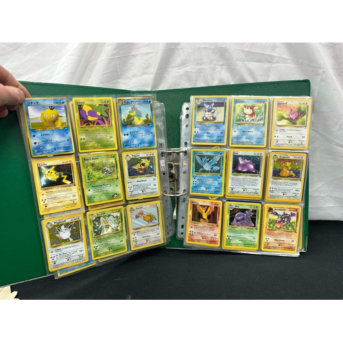 74 - An Album of Original Pokemon Cards-A Mixture of Edition 1 Cards, Shadowless Cards and Unlimited Edit... 