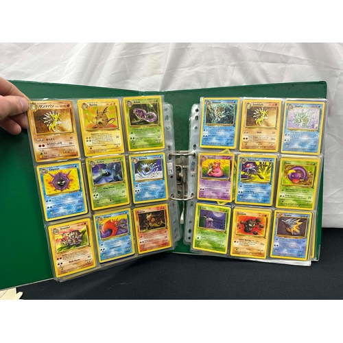 74 - An Album of Original Pokemon Cards-A Mixture of Edition 1 Cards, Shadowless Cards and Unlimited Edit... 