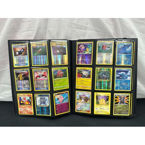 76 - A Good Album of Pokemon Cards, nearly all the cards are Shiny's/Holos. Dating from 2016/2017 includi... 