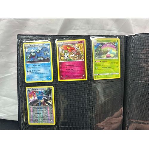 76 - A Good Album of Pokemon Cards, nearly all the cards are Shiny's/Holos. Dating from 2016/2017 includi... 