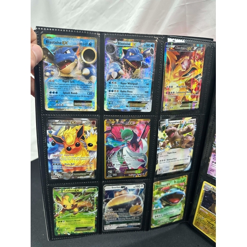 76 - A Good Album of Pokemon Cards, nearly all the cards are Shiny's/Holos. Dating from 2016/2017 includi... 