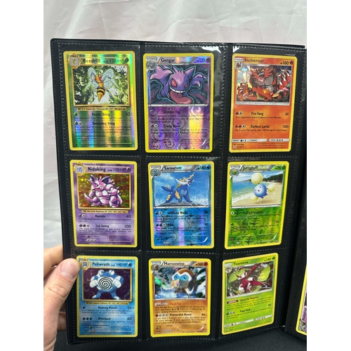 76 - A Good Album of Pokemon Cards, nearly all the cards are Shiny's/Holos. Dating from 2016/2017 includi... 