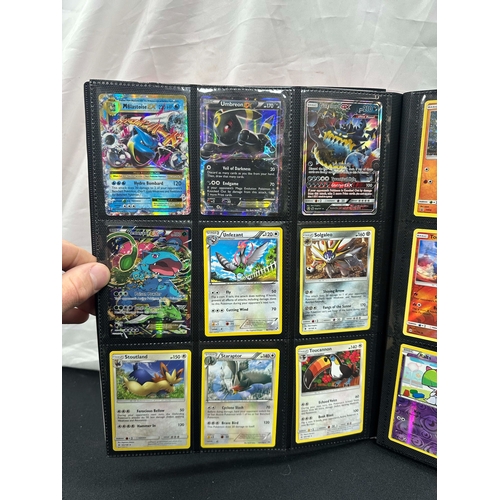 76 - A Good Album of Pokemon Cards, nearly all the cards are Shiny's/Holos. Dating from 2016/2017 includi... 