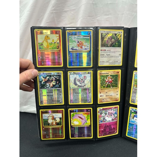 76 - A Good Album of Pokemon Cards, nearly all the cards are Shiny's/Holos. Dating from 2016/2017 includi... 