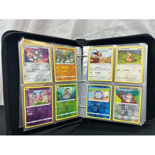 78 - An Album of Various Pokemon Cards 2021-2023, to Include Gold Cards, Holographic Cards etc (approx 40... 