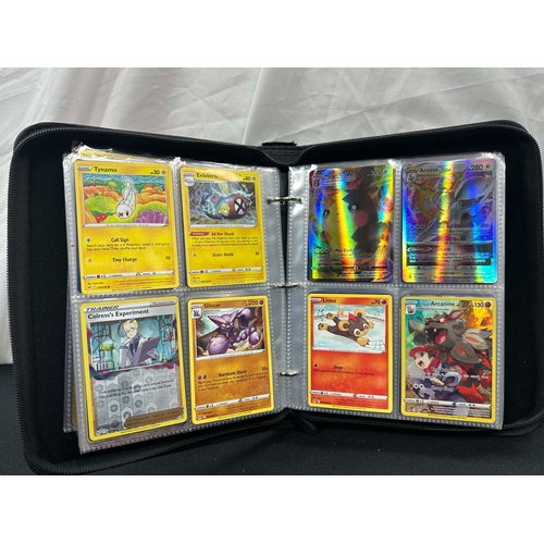 78 - An Album of Various Pokemon Cards 2021-2023, to Include Gold Cards, Holographic Cards etc (approx 40... 