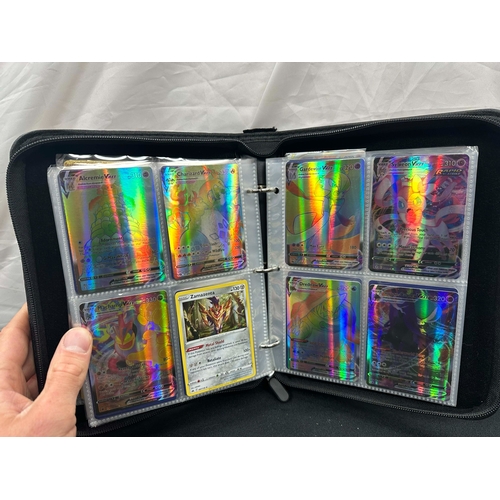 78 - An Album of Various Pokemon Cards 2021-2023, to Include Gold Cards, Holographic Cards etc (approx 40... 