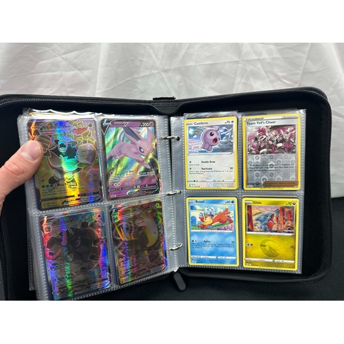 78 - An Album of Various Pokemon Cards 2021-2023, to Include Gold Cards, Holographic Cards etc (approx 40... 