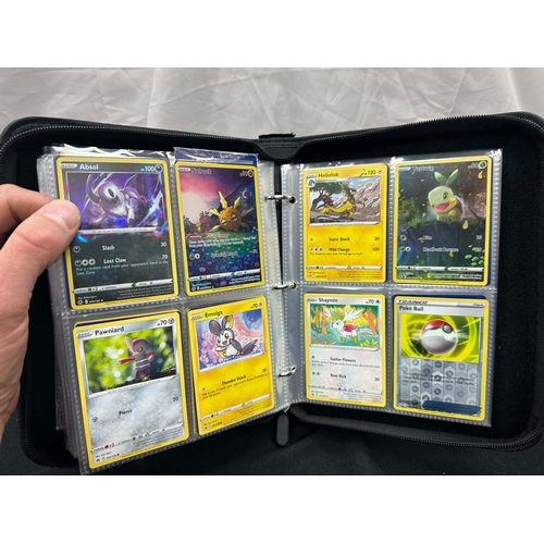 78 - An Album of Various Pokemon Cards 2021-2023, to Include Gold Cards, Holographic Cards etc (approx 40... 