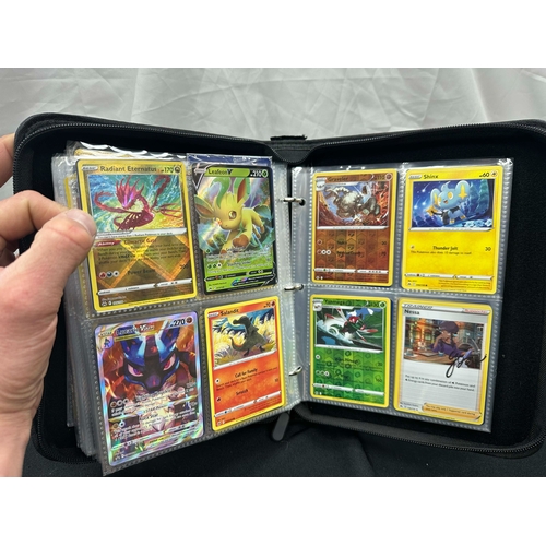 78 - An Album of Various Pokemon Cards 2021-2023, to Include Gold Cards, Holographic Cards etc (approx 40... 