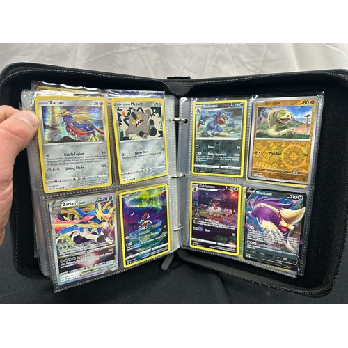 78 - An Album of Various Pokemon Cards 2021-2023, to Include Gold Cards, Holographic Cards etc (approx 40... 