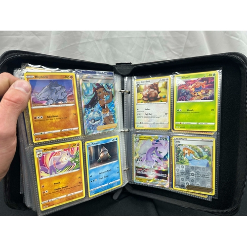 78 - An Album of Various Pokemon Cards 2021-2023, to Include Gold Cards, Holographic Cards etc (approx 40... 