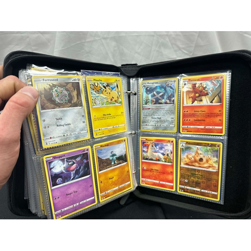 78 - An Album of Various Pokemon Cards 2021-2023, to Include Gold Cards, Holographic Cards etc (approx 40... 