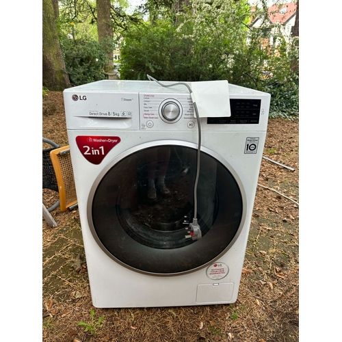 728 - LG Inverter direct drive 8/5kg Washer Dryer in Working Order