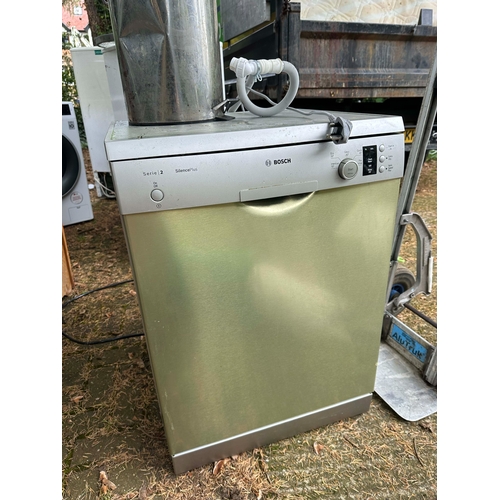 729 - Bosch Brushed Steel Serie A Dishwasher in good Working Order