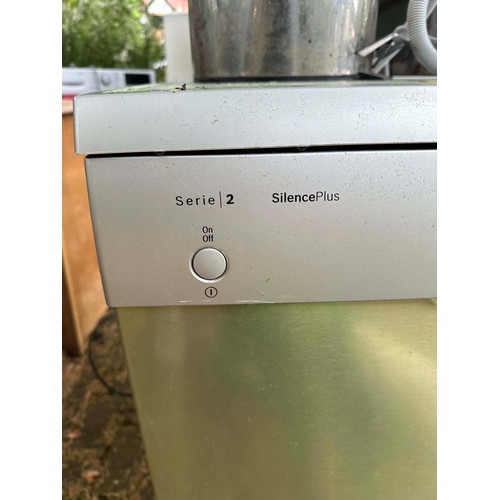 729 - Bosch Brushed Steel Serie A Dishwasher in good Working Order