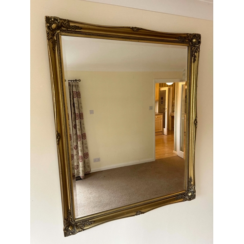 98B - A Large Good Quality Gold Framed Mirror