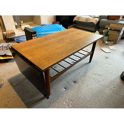 98e - Mid Century E Gomme 1960s Extendable Coffee Table