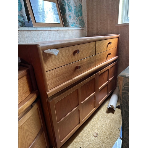 98s - Mid Century 1960s Teak Sideboard by Nathan