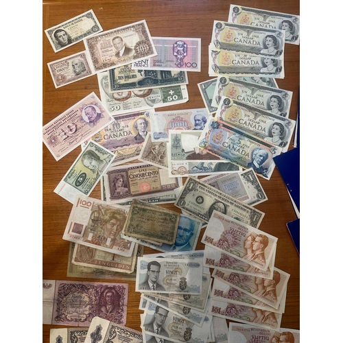 647 - A Large Collection of Banknotes. Most are in near Mint Condition, to include The Rothmans Cambridge ... 