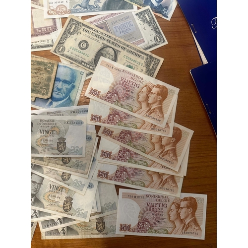 647 - A Large Collection of Banknotes. Most are in near Mint Condition, to include The Rothmans Cambridge ... 