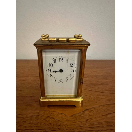 81 - Good Quality 19th Century French Brass Carriage Clock