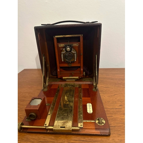 88 - Antique Pony Premo No 6 Folding Bellows Camera