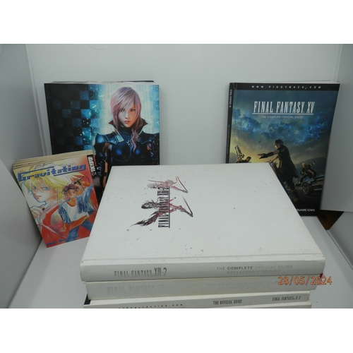 616 - Good Lot of Mostly Final Fantasy Game Strategy Guides