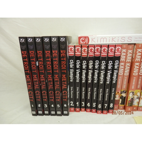 617 - A Good Collection of Japanese anime/ Manga Books