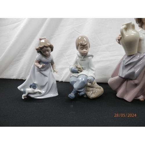 62 - Collection of Nao Figurines (5)