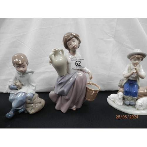 62 - Collection of Nao Figurines (5)