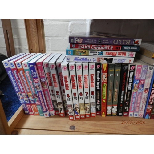 625 - A Good Collection of Japanese anime/ Manga Books and Graphic Novels