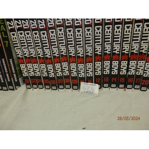 626 - A Good Collection of Japanese anime/ Manga Books and Graphic Novels