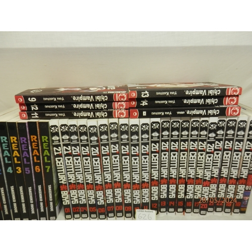 626 - A Good Collection of Japanese anime/ Manga Books and Graphic Novels