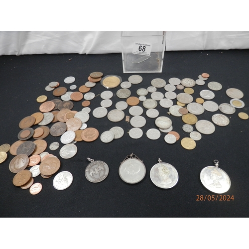 68 - Mixed Lot of Coins to Include Silver Examples