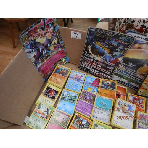 77 - Large Collection of Approx 850 Assorted Pokemon Cards from 2015-2018. The Cards have been organised ... 