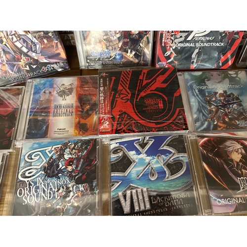 732 - Collection of Good Anime/Manga/ Video Game Soundtracks some are sealed.