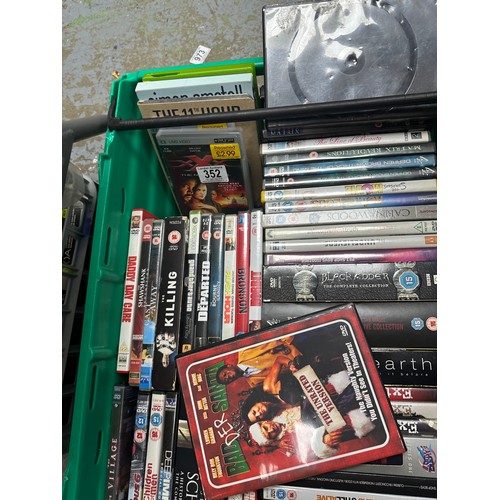 352 - Good Collection of DVD's, UMD's etc