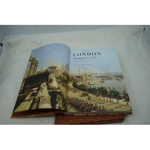 11A - Folio Society Book in Slip Case: London Portrait of a City